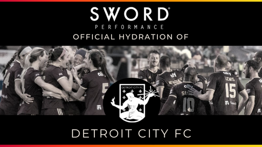 Sword Performance is the Official Hydration of Detroit City Football Club