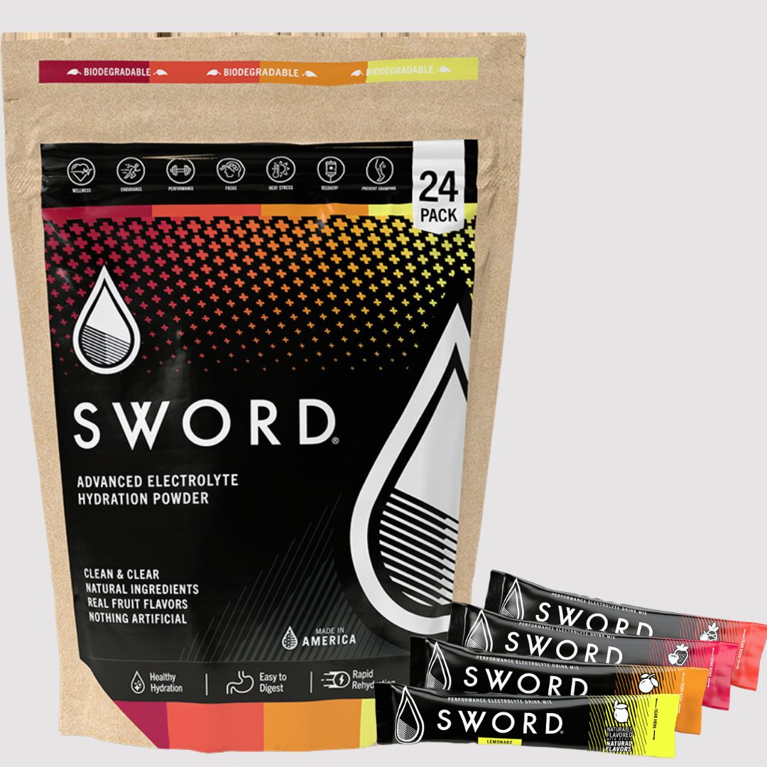 SWORD® 24ct Advanced Electrolyte Powder Singles Bio Bag