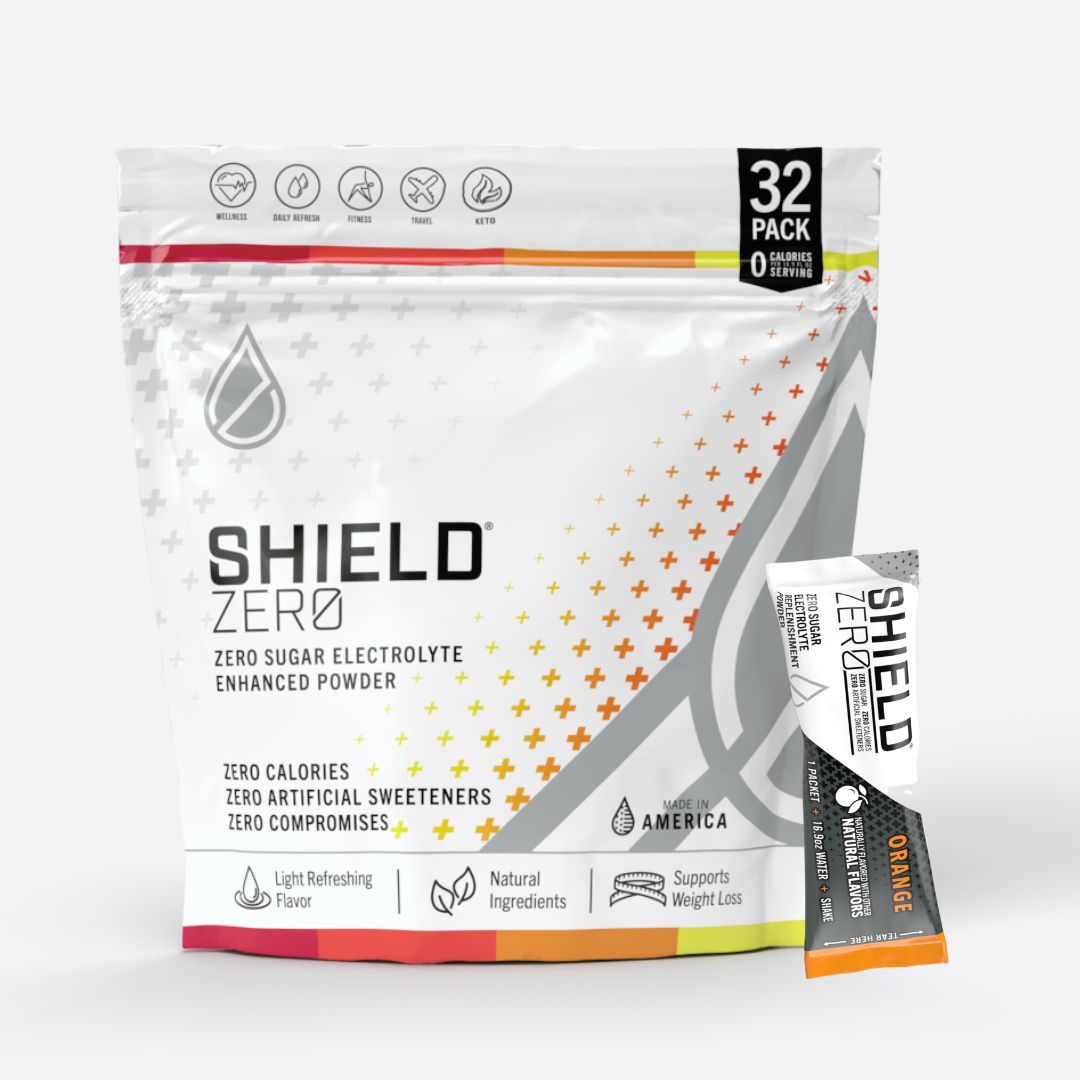 SHIELD®Zero 32ct Sugar Free Electrolyte Enhanced Powder Singles